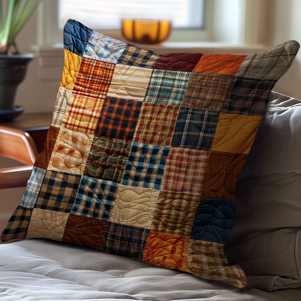 Patchwork WJ0511036CL Quilt Pillow Case