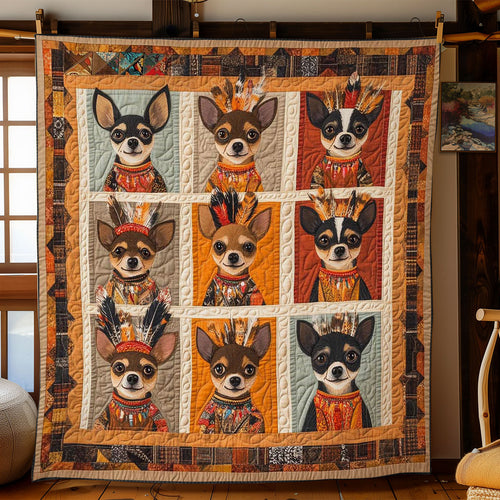 Native Spirit Chihuahua WN0411014CL Quilt