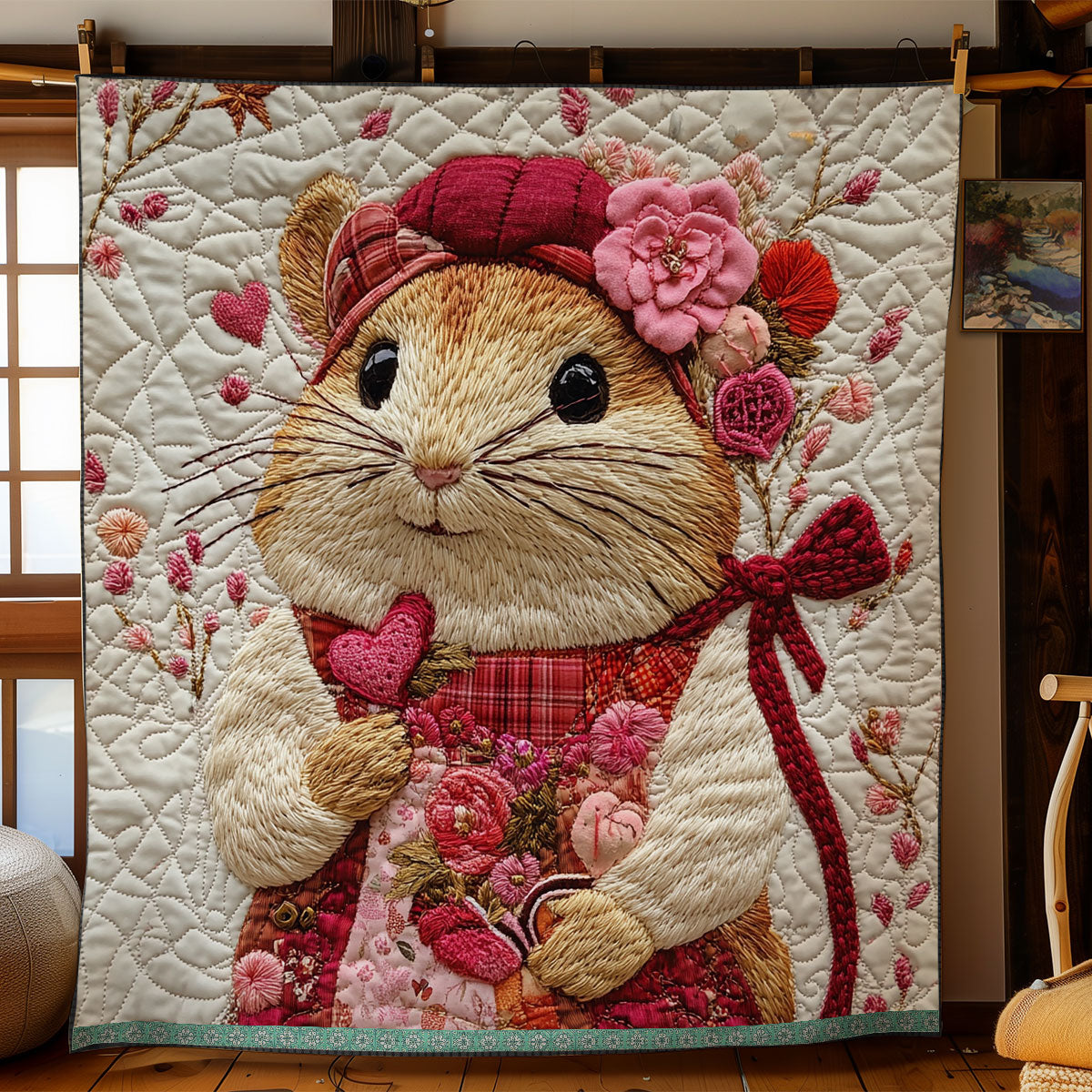 Hamster Cute WX0512020CL Quilt