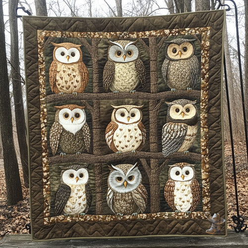 Owl WU3010001CL Quilt