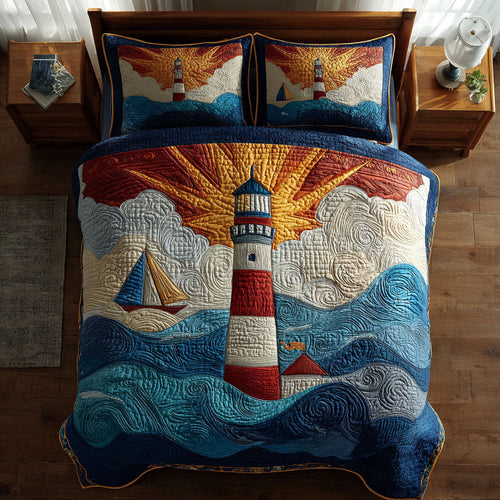 Golden Lighthouse CW1108034CL Duvet Cover Set