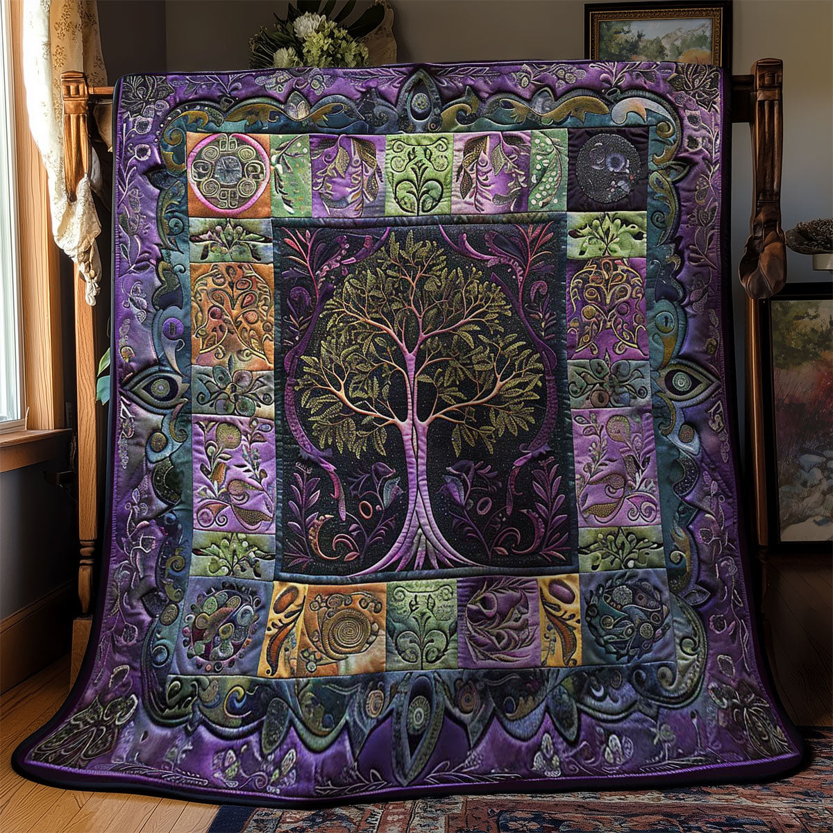 Enchanted Tree Of Life WN0601007CL Quilt