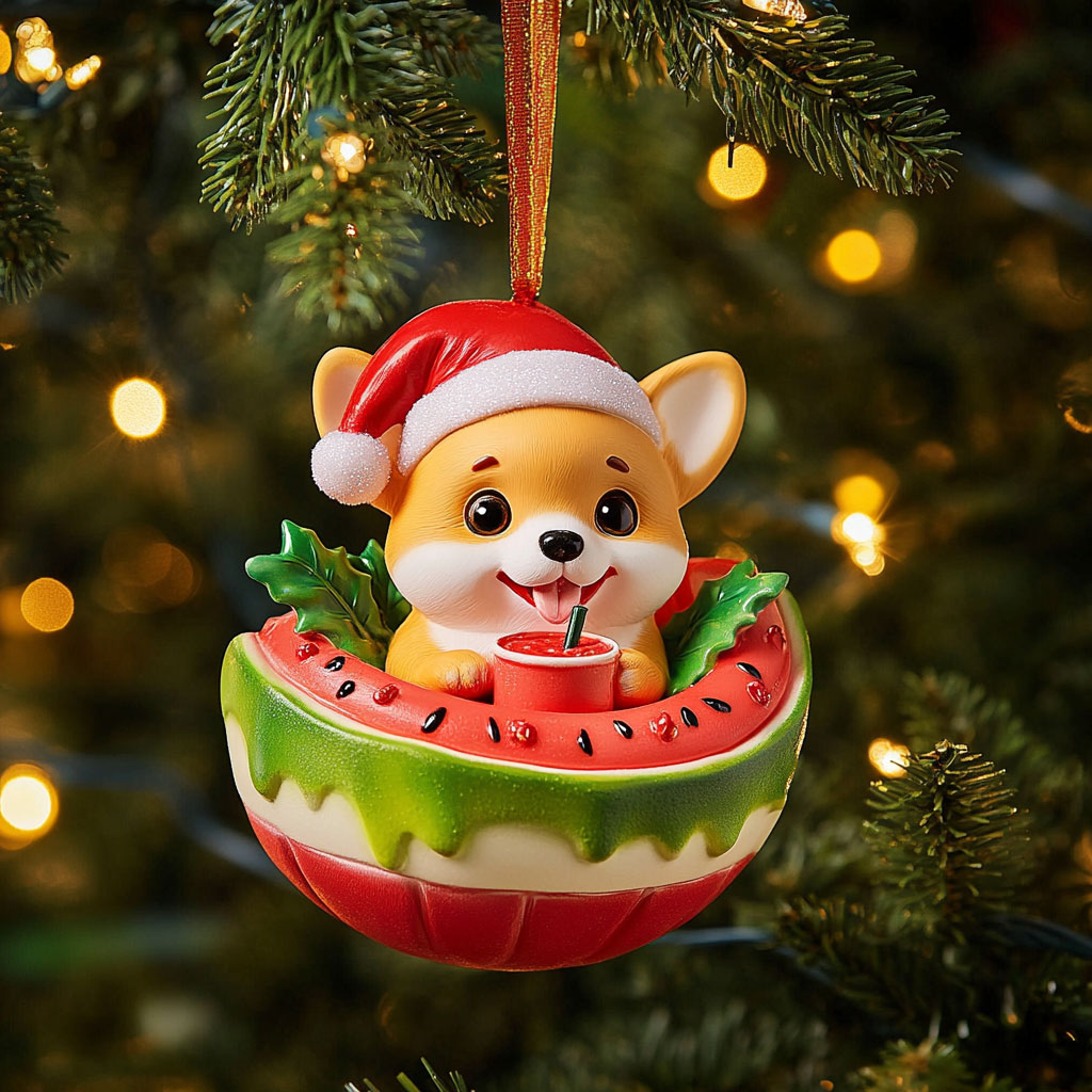 Corgi Wonderland WN1610068CL Christmas Ornament