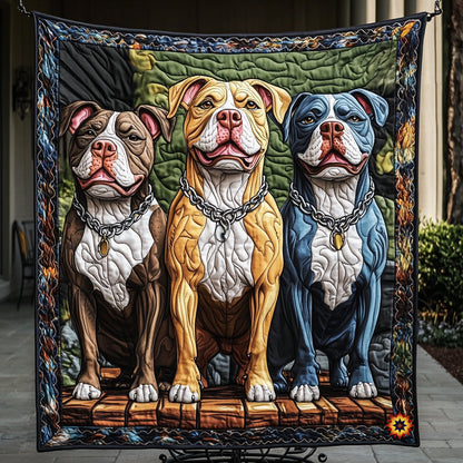 Pitbull Gang WU0611044CL Quilt
