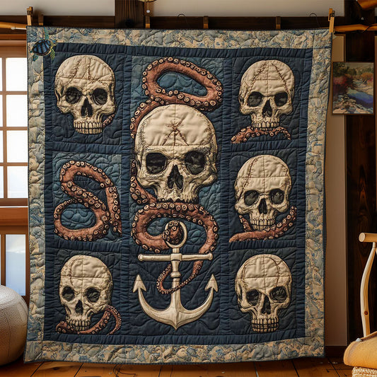 Anchor And Skull WN2311044CL Quilt