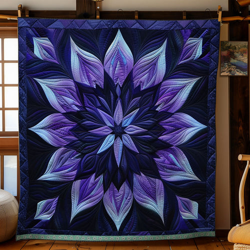 Purple Enigma Bloom WN1309012CL Quilt