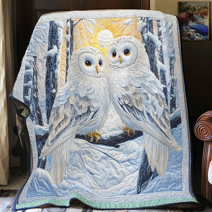 Owl Winter WX1912045CL Quilt