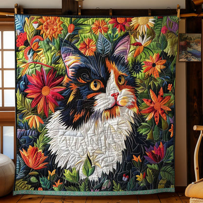 Flower Cat WJ2309009CL Quilt