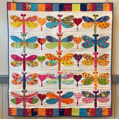 Patchwork Dragonflies WJ2609011CL Quilt