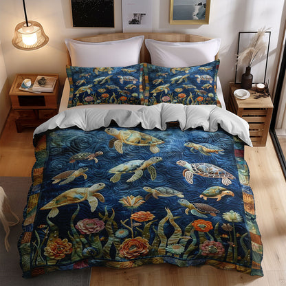 Sea Turtle WJ1209036CL Duvet Cover Set