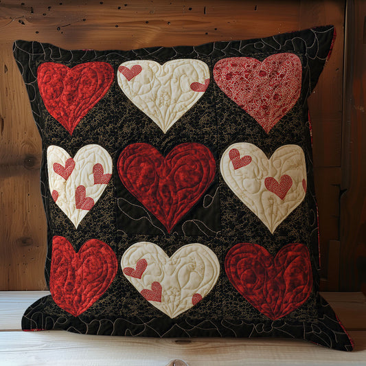 Hearts Valentine Collection WY0602094CL Quilt Pillow Case
