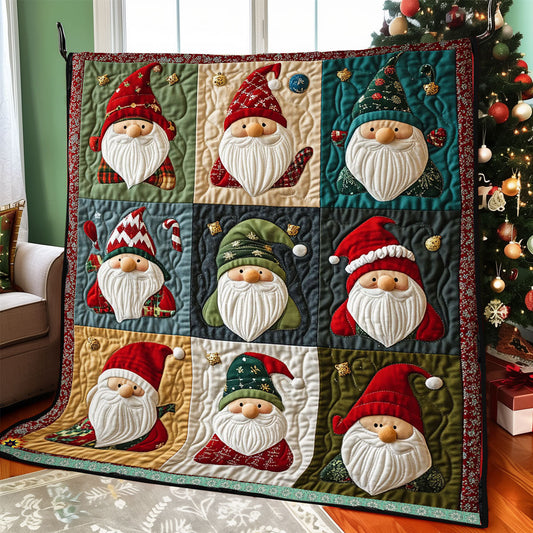 Christmas Gnome WJ1912007CL Quilt