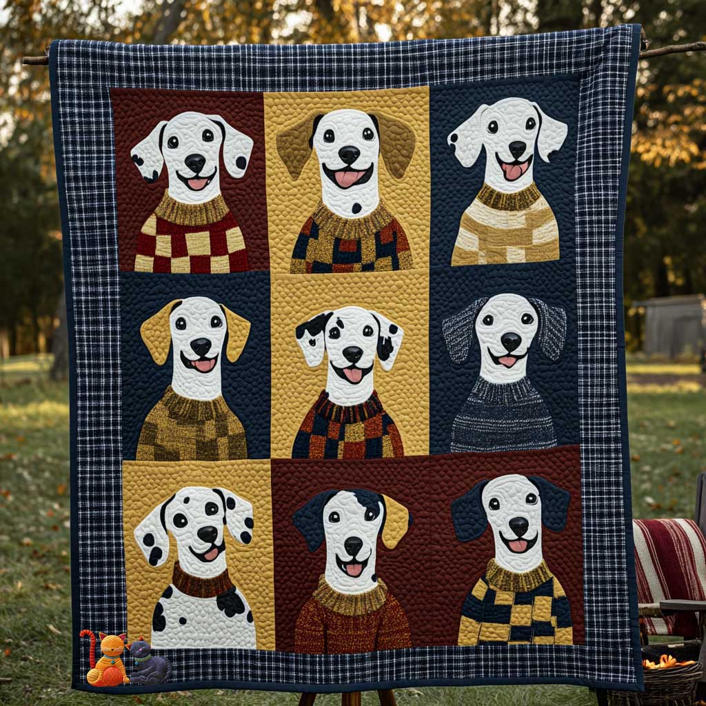 Dalmatian Warm Hug WN0110005CL Quilt