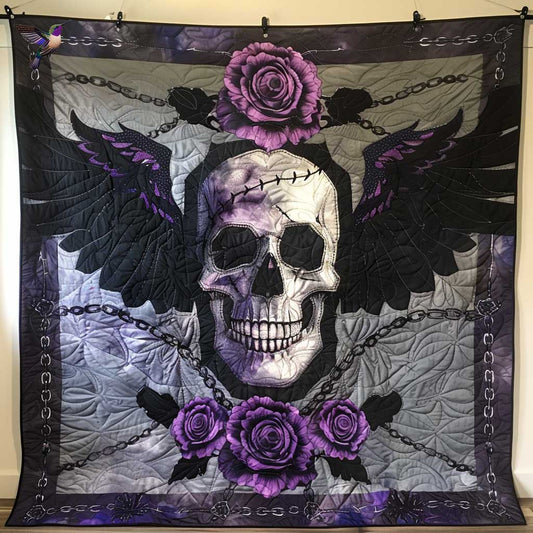 Skull And Rose WN2310011CL Quilt