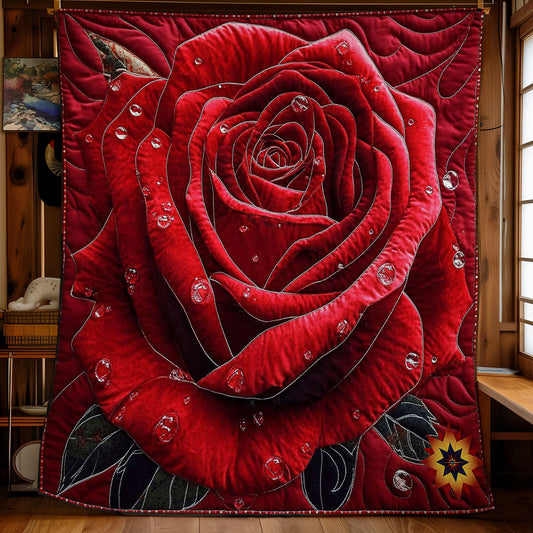 Red Rose WY2811033CL Quilt