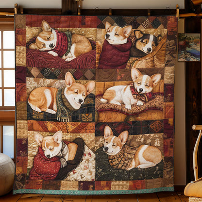 Corgi Cozy Dreams WN1209001CL Quilt