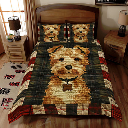 Cute Terrier Dog WJ1810029CL Duvet Cover Set