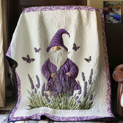 Lavender Gnome WJ0401008CL Quilt