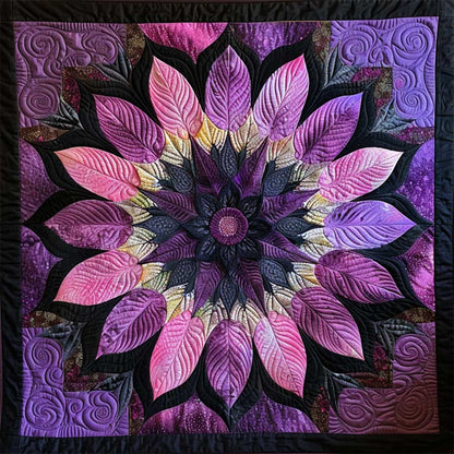 Feathered Flower WJ2007014CL Quilt