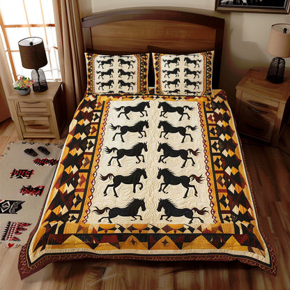 Horse Native American WJ2009031CL Duvet Cover Set