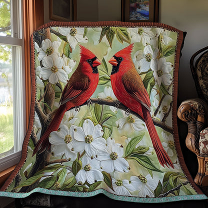 Couple Cardinal WX1811014CL Quilt