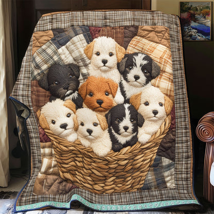 Cozy Puppy WX2312015CL Quilt