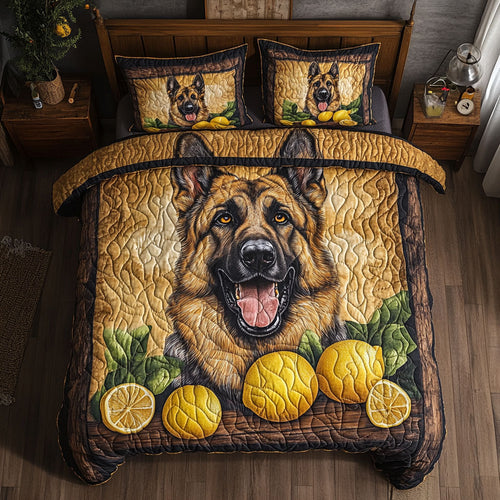 German Shepherd Happy WT1501001CL Duvet Cover Set