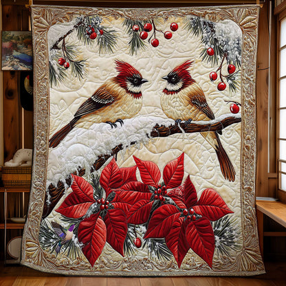 Couple Bird WY2511036CL Quilt