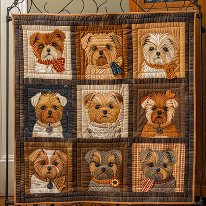 Cute Terrier Collection WP2611023CL Quilt
