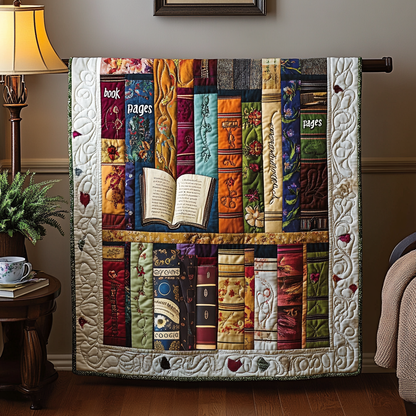 Colorful Bookshelf WG2112006CL Quilt