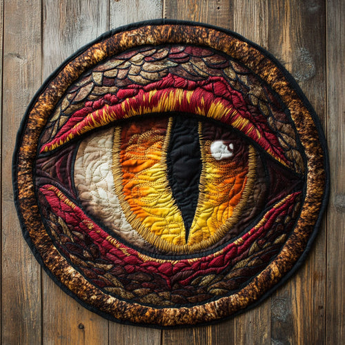 Majestic Drake Eyes CP1305007CL Quilted Round Mat
