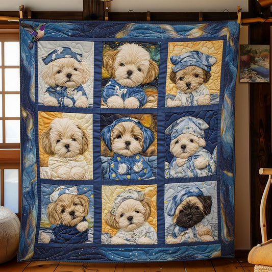 Shih Tzu Starlight Cozy WN0811053CL Quilt