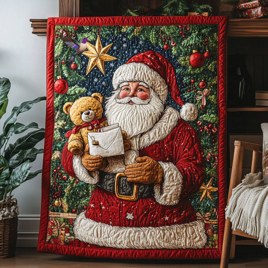 Santa Claus Happy WX2910023CL Quilt