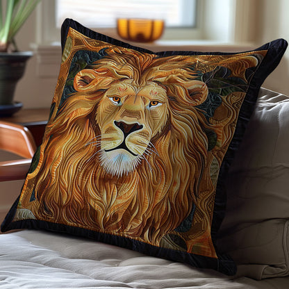 Lion WJ1309041CL Quilt Pillow Case