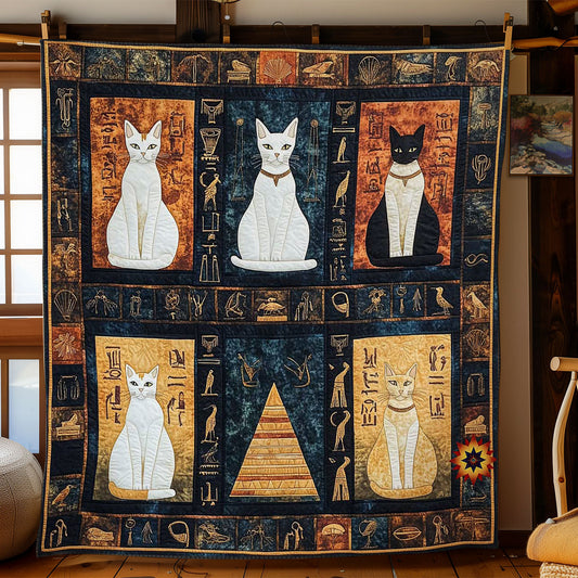 Pharaoh's Cat Mystique WN2510016CL Quilt