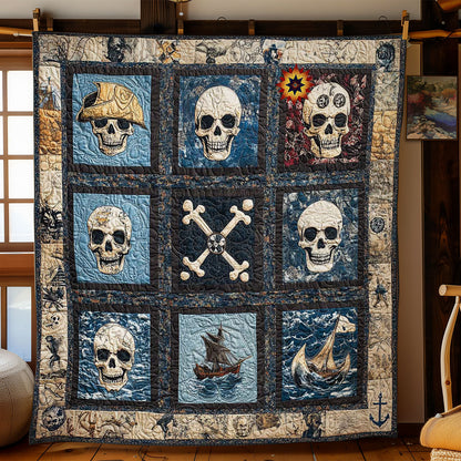 Skulls Of The Seven Seas WN1212044CL Quilt