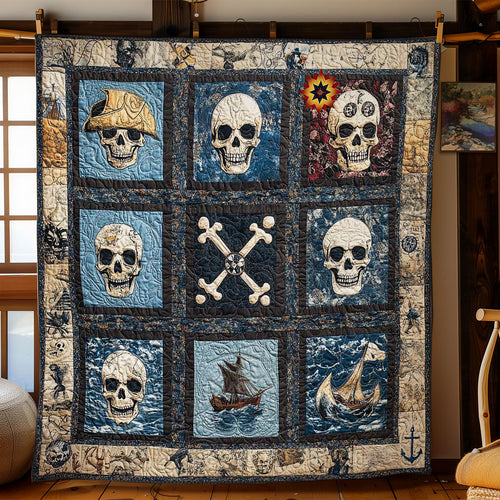 Skulls Of The Seven Seas WN1212044CL Quilt