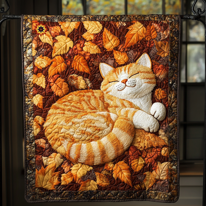 Cat Autum Vibes WU0712009CL Quilt