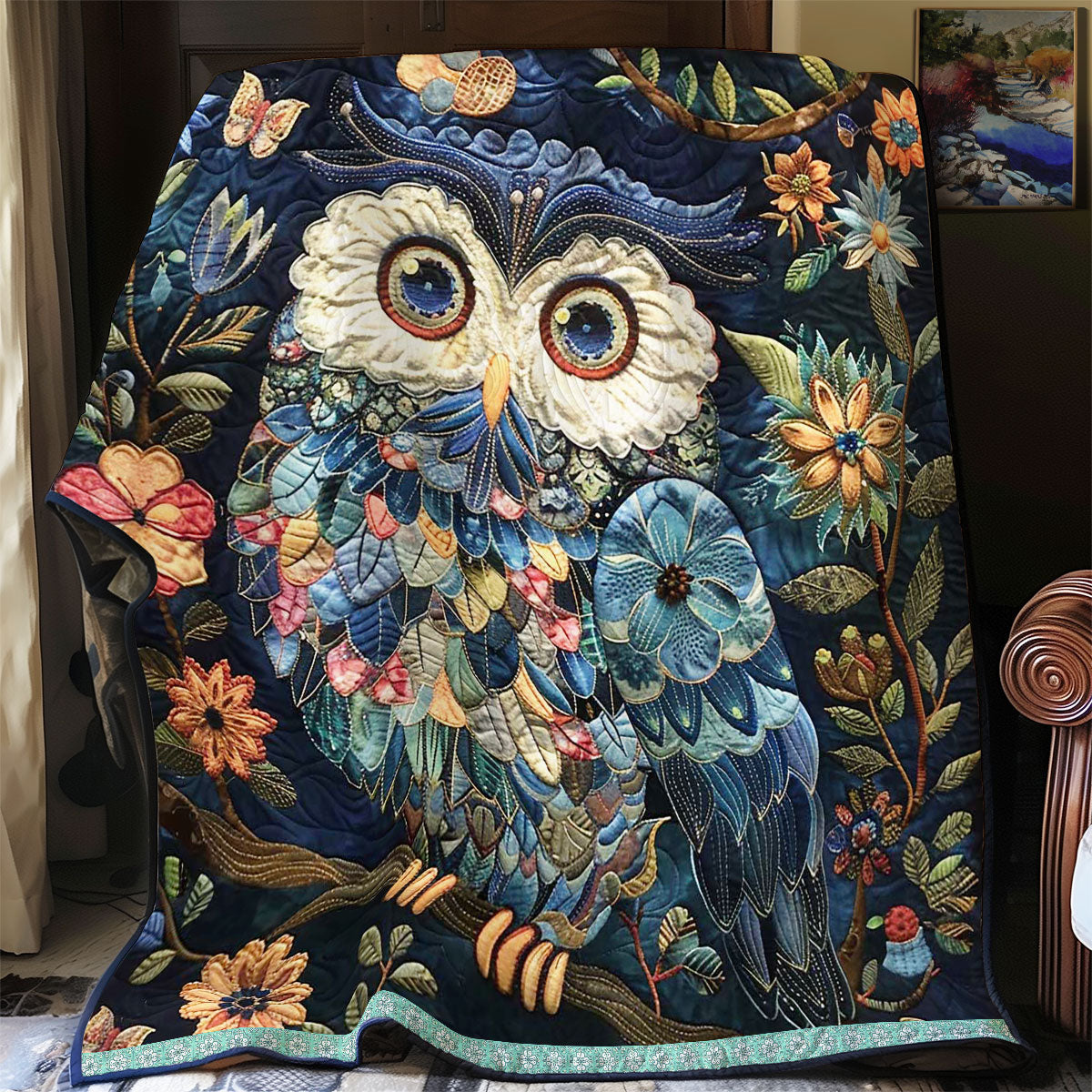 Enchanting Owl WJ1309007CL Quilt