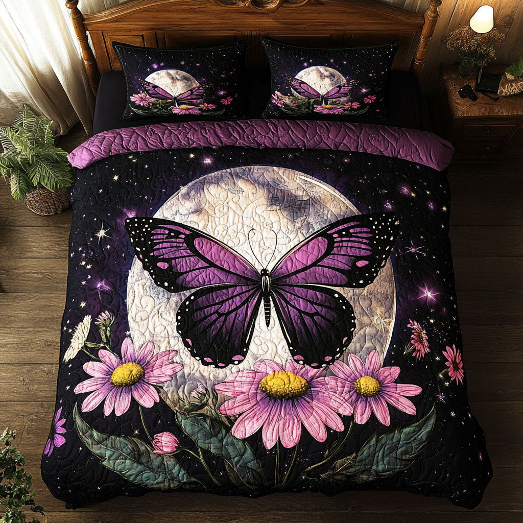 Butterfly Purple Moon WT2702013CL Duvet Cover Set