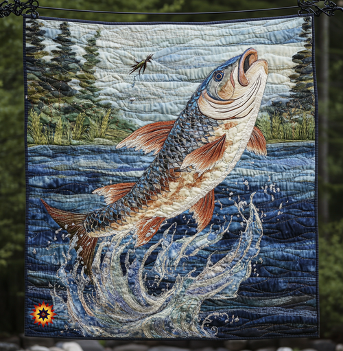 Fishing Time WU1312017CL Quilt