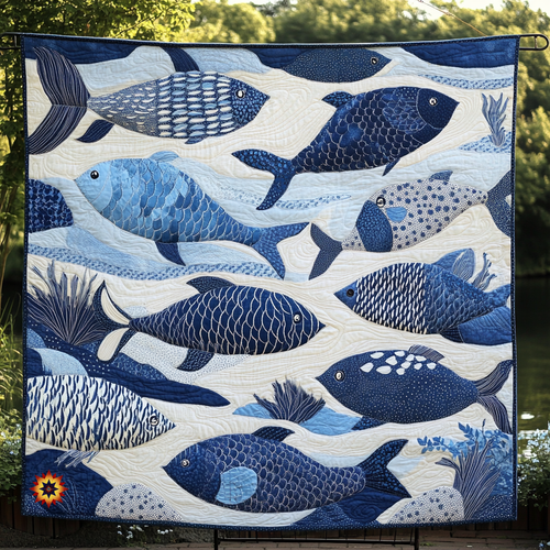 Fishing Time WU1612004CL Quilt