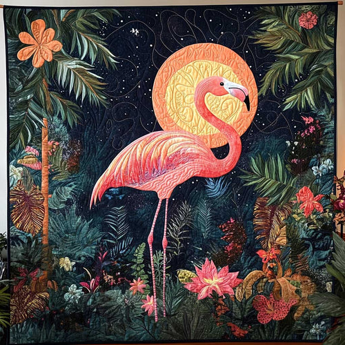 Flamingo Bliss XR0608038CL Quilt