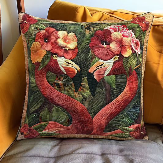 Flamingo Romance WN2907066CL Pillow Case