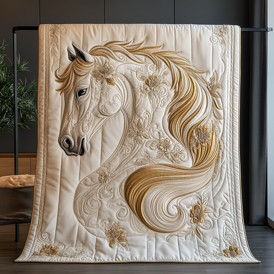 Floral Mane Majesty YR02010152CL Quilt