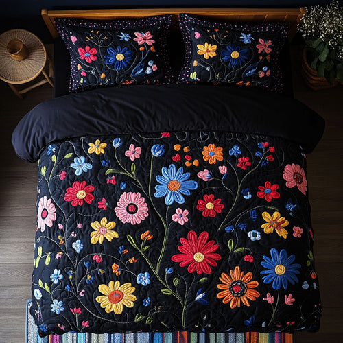 Flower Patchwork WU1903037CL Duvet Cover Set