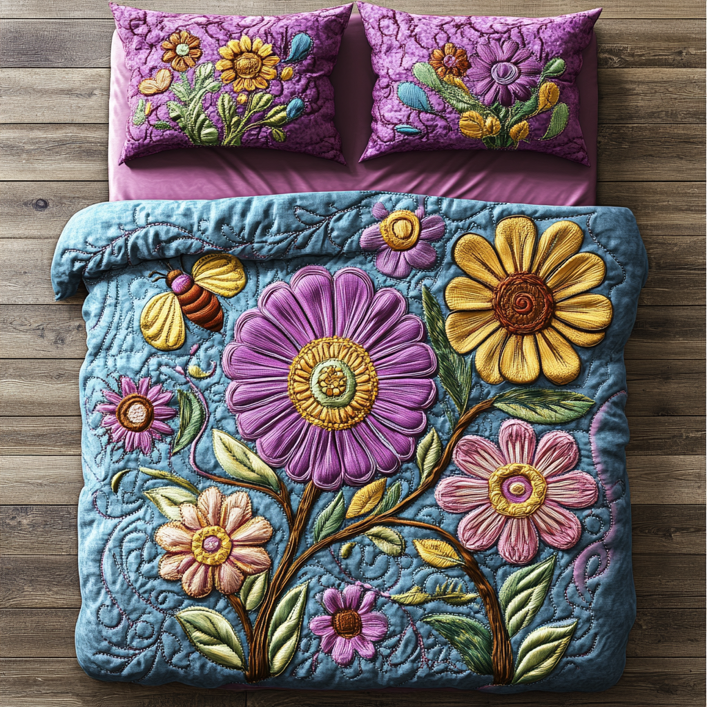 Ember Bloom YR1904040CL Duvet Cover Set