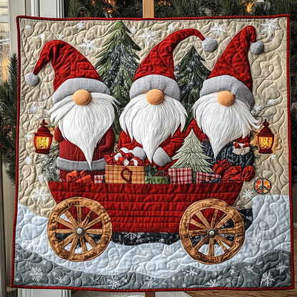 Gnome Christmas YR2912001CL Quilt