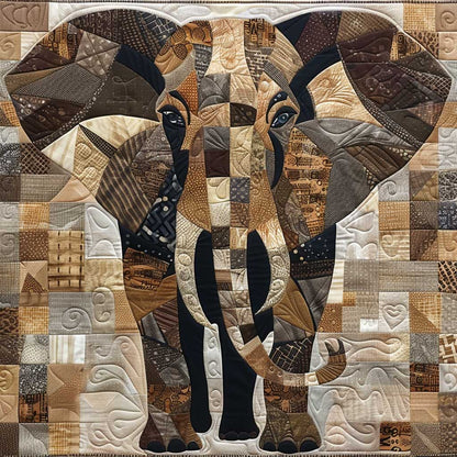 Forest Elephant XR2407027CL Quilt