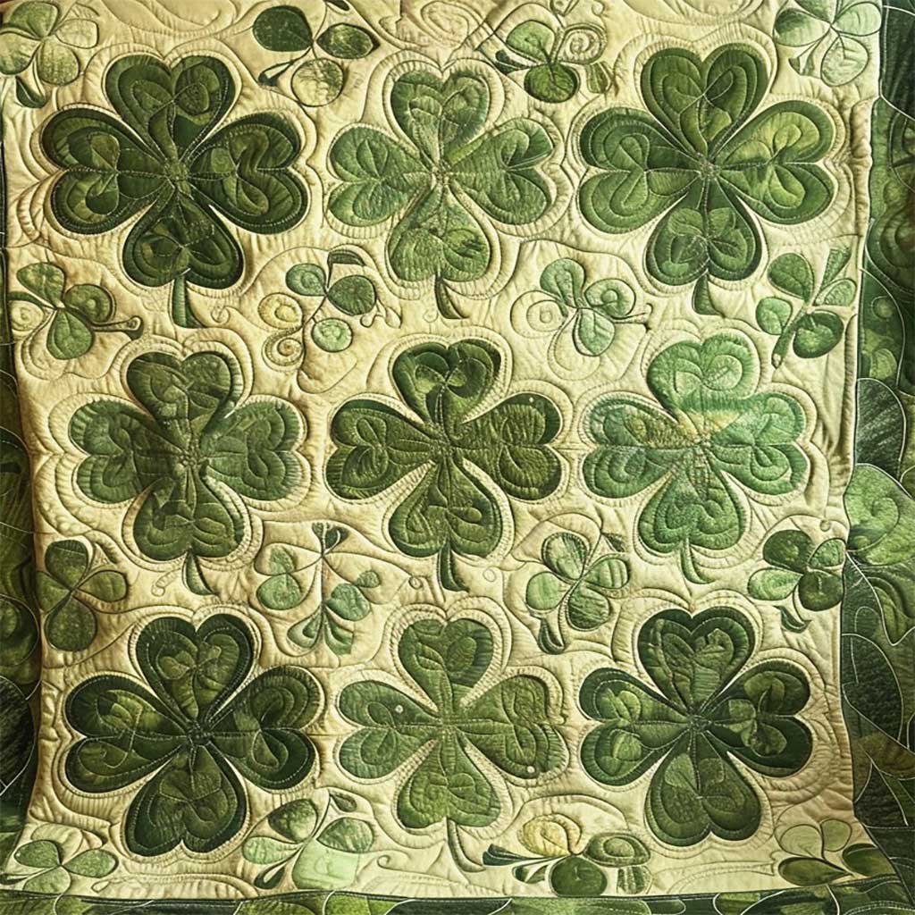 Four-Leaf Clover WJ2207024CL Quilt